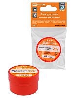 Флюс для пайки, паяльный жир активный, 20 г, банка, инд. упаковка, серия Алмаз TDM | код SQ1025-1512 | TDM