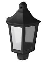Светильник садово-парковый НБУ 06-60-003 настенный, пластик, расс. поликарбонат, черный TDM | код SQ0330-1402 | TDM
