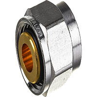 Фитинг компрессионный для PEX труб 16x2.2x1/2' | код RG008S7FTNPKJF | STOUT