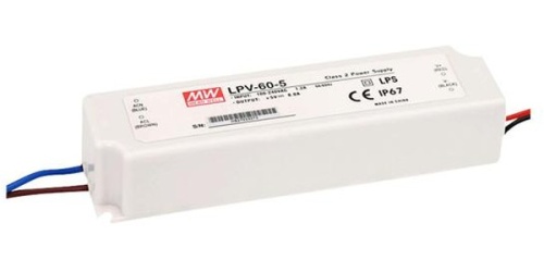Источник питания AC-DC, 60Вт, IP67, вход 90…264В AC, выход 15В/4А,изоляция 3000В AC, в кожухе 162х42х30мм, -30…+70С | код LPV-60-15 | MeanWell Источник питания AC-DC, 60Вт, IP67, вход 90…264В AC, выход 15В/4А,изоляция 3000В AC, в кожухе 162х42х30мм, -30…+70С | код LPV-60-15 | MeanWell
