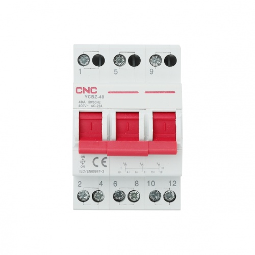 Модульный переключатель нагрузки YCBZ-40 3P 32A | код A033834 | CNC