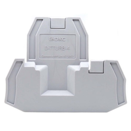 Изолятор торцевой для клеммы TTURB-4 | код D-TTURB-4 | DKC Изолятор торцевой для клеммы TTURB-4 | код D-TTURB-4 | DKC