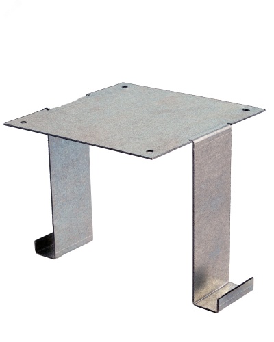 Кронштейн универсальный BU PTBO для коробки PTBO сталь оцинкованная 1 мм | код Extherm BU PTBO | EXTHERM