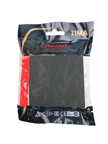 ZIMA Выключатель промежуточный черный бархат безвинтовой зажим/клемма LEZARD | код 704-4288-107QC | LEZARD фото 7