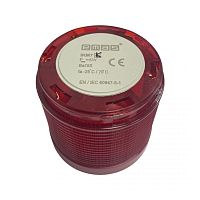 Сигнальный модуль для колонны 70 мм красный | код IKM7K | EMAS