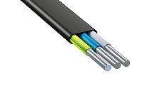Кабель силовой АВВГ-П 3х2.5 (N, РЕ)-0.660 плоский однопроволочный АЛЮР