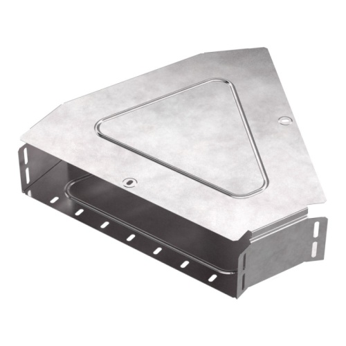 Угол горизонтальный 45 градусов с крышкой Стандарт 400х100 Промрукав | код PR16.0615 | ПРОМРУКАВ Угол горизонтальный 45 градусов с крышкой Стандарт 400х100 Промрукав | код PR16.0615 | ПРОМРУКАВ