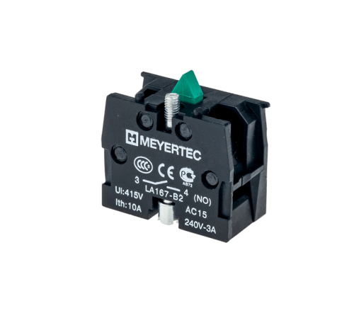 Блок-контакт, 1NO, унив. MTB2-BE11 | код 43372| MEYERTEC Блок-контакт, 1NO, унив. MTB2-BE11 | код 43372| MEYERTEC