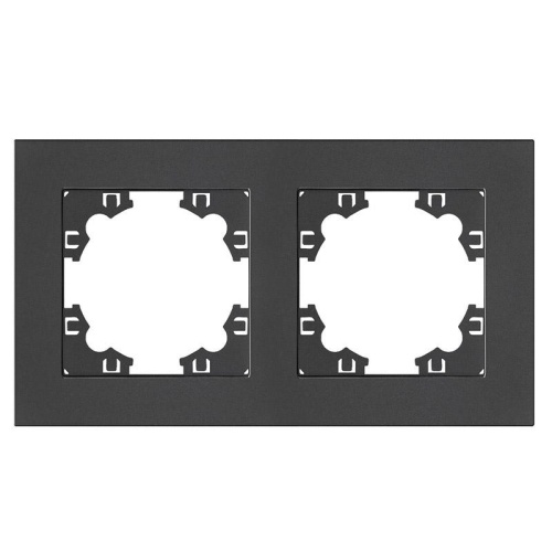 Рамка 2-м Афина универс. графит | код A0044-Gr | Universal Рамка 2-м Афина универс. графит | код A0044-Gr | Universal