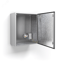 Термошкаф с обогревом, IP66, -40град. до +50град.С, 600x760x350 мм | код ТШ-12 | Тахион-климат