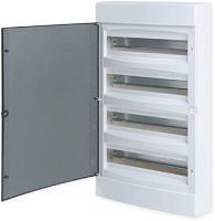 Щит распределительный навесной Unix прозрачная дверь 4х18 модулей IP40 EKF PROxima | код ux-4x18-n | EKF