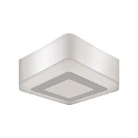 Светильник светодиодный накладной ДБО 3+3 Вт 350 Лм 3000К d105х40 мм IP20 Backlight | код BL220 | GAUSS