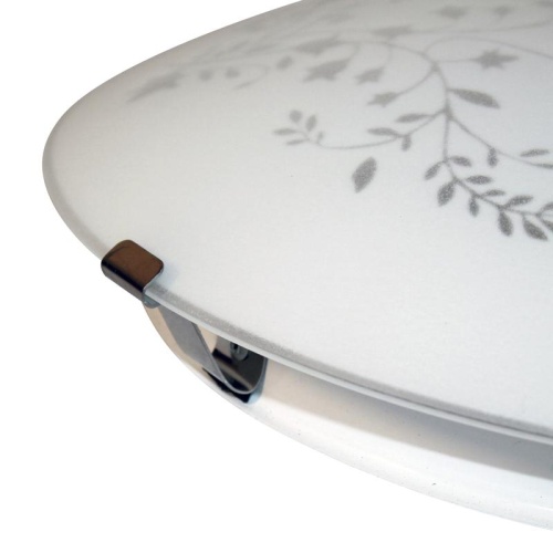 Светильник Нежность 300 НПБ 01-2х60-139 М16 матовый белый кл.штамп металлик ИУ | код 1005205637 | Элетех фото 3