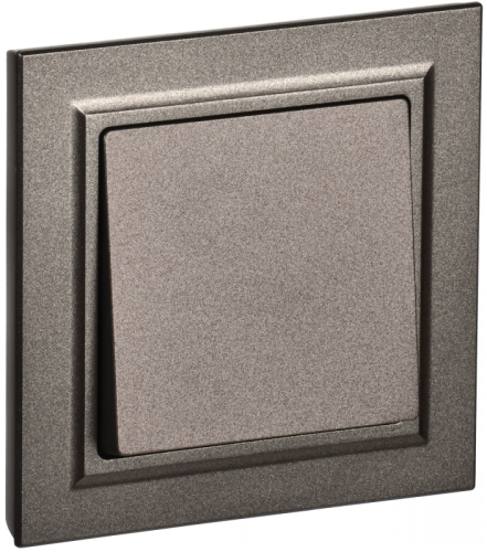 BRITE Выключ. 1-кл. 10А в сб. ВСР10-1-0-БрТБ бр. IEK | код BR-V10-0-10-K45-F | IEK