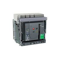 Автоматический выключатель EasyPact MVS 4000А 3P 50кА эл.расц. ET2I выдв. с ручн.приводом | код. MVS40N3MW2L | Schneider Electric 