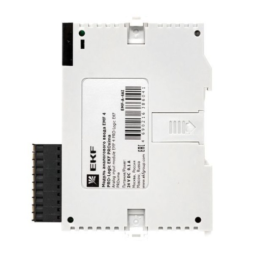 Модуль аналогового ввода EMF 4 PRO-Logic (с поверкой) EKF EMF-A-4AI-V фото 7 Модуль аналогового ввода EMF 4 PRO-Logic (с поверкой) EKF EMF-A-4AI-V фото 7