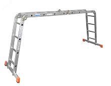 Лестница универсальная шарнирная MULTIMATIC 4х4 | код 120649 | KRAUSE
