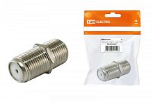 Переходник гнездо F - гнездо F, инд. упаковка TDM | код SQ1809-0007 | TDM