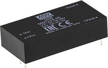 Источник питания DC-DC, 15Вт, вход 24В (18…36В) DC, потребление без/под нагр. 7мА/750мА, выход 5В/3000мА, КПД 87%, ёмкостная нагр. макс. 5600мкф, изоляция 4000В AC, в корпусе 50.8х25.4х12мм, -40…+90С | код MDS15B-05 | MeanWell