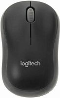 Мышь Logitech M186 черный/серый оптическая (1000dpi) беспроводная USB2.0 для ноутбука (2but) | код 1976555 | Logitech