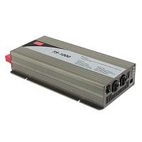 Источник питания DC-AC, 1000Вт, Рпик=1500Вт, Uвх=10.5 - 15В DC, Uвых=110В АС, КГИ<3%, изоляция 3000В AC, в кожухе 393х183х70мм, вес 4.3кГ, 0…+60С | код TS-1000-112A | MeanWell