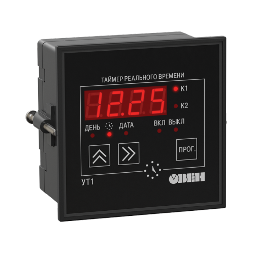 Таймер реального времени двухканальный УТ1-Щ1 | код 30684 | ОВЕН Таймер реального времени двухканальный УТ1-Щ1 | код 30684 | ОВЕН