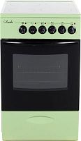 Плита Электрическая Лысьва EF4011MK00 зеленый стеклокерамика (без крышки) | код 1428442 | ЛЫСЬВА