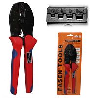 Мини-кримпер FSE-16 для обжима кабельных наконечников FASEN FSE-16GF | код 111030 | Fasen