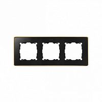 Рамка 3 поста 82 DETAIL, графит | код. 8201630-242 | Simon