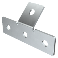 Пластина T-образная с центр. отгиб. под 45град. HDZ IEK | код CPL10-TCO-45-HDZ | IEK