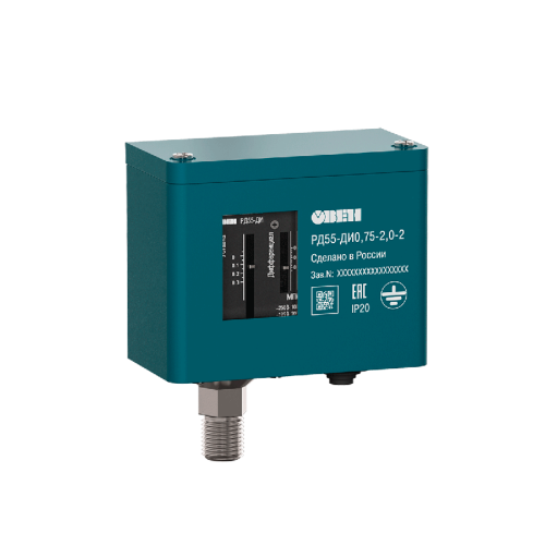 Реле давления РД55-ДИ1,4-2,0-2 | код 127766 | ОВЕН