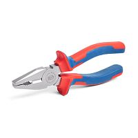 Пассатижи слесарно-монтажные Мастер 180 мм (КВТ) | код 77420| КВТ