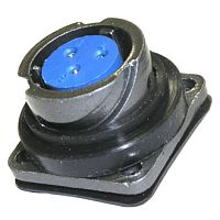 Разъём быстроразъёмный FQ18-3pin ZK, 3-х контакнтый | код 106970 | Ruichi