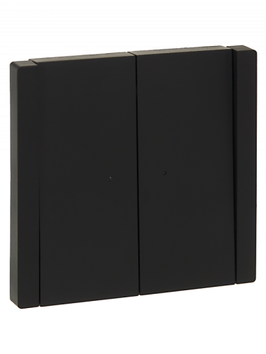 FORTE&PIANO Выключ. 2-кл. прох. с инд. 10А FP108 чер. IEK | код FP-V22-1-10-1-K02 | IEK