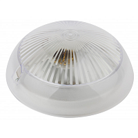 Светильник пластик, пл-н пластик, под лампу с цоколем Е27 НБП 06-60-001 | код Б0048029 | ЭРА