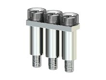 Перемычка для AVK2.5/ PIK2.5N 3п UK2.5/3 Klemsan 474123