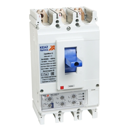 Автоматический выключатель OptiMat D400H-MR2.1-ОМ4-РЕГ | код 327472 | КЭАЗ Автоматический выключатель OptiMat D400H-MR2.1-ОМ4-РЕГ | код 327472 | КЭАЗ