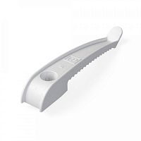 Держатель круглого кабеля односторонний для прямого монтажа на 8 мест в гофроящике белый (200 шт/кор) Промрукав | код PR13.0489 | ПРОМРУКАВ