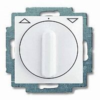 Выключатель для жалюзи поворотный BASIC55, альпийский белый |  код.  1101-0-0921 |  ABB