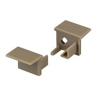 Комплект заглушек SL-BEVEL-H10-F14 OLIVE GREY (пластик) | код 38809 | Arlight