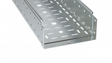 Лоток перфорированный 100х400х4000, 1,5 мм, горячеоцинкованный | код SPM40140HDZ | DKC