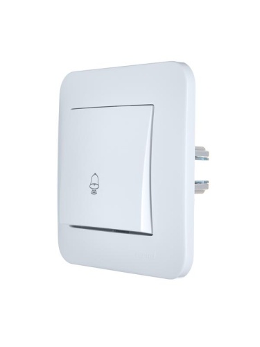 Кнопка звонка 1-кл.СП ASTI 10А IP20 в сборе бел. LEZARD 7081-0202-103 фото 3 Кнопка звонка 1-кл.СП ASTI 10А IP20 в сборе бел. LEZARD 7081-0202-103 фото 3