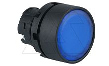 Головка кнопки PB3E, плоская, синяя, без фиксации, с подсветкой, 22mm, IP65 | код PB3E-FM1S00/B | АРТ
