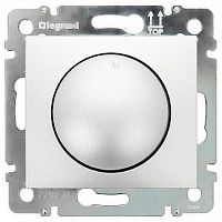 Светорегулятор поворотный VALENA DIY, 400 Вт, алюминий | код. 694348 | Legrand