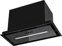 Вытяжка встраиваемая Weissgauff Betta 60 PB BL черный управление: кнопочное (1 мотор) | код 1819075 | WEISSGAUFF