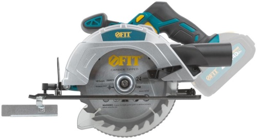 Пила дисковая циркулярная 20 В, 3800 об/мин, 165/20 мм, 2,3 кг, резиновая накладка, коробка | код 79920 | FIT фото 7