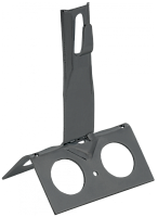 Дер. пр. кр. 6-8мм кон. шир. h=100мм оц. сталь TD IEK | код ZDP81-13-4-68-100 | IEK