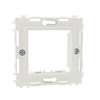 Каркас 1-м 2мод. BRAVA бел. (для СП) | код 75020W | DKC