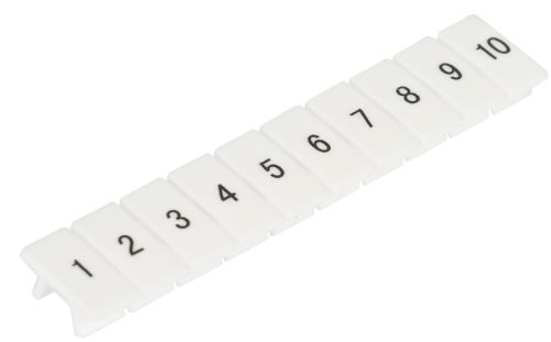 Маркировка цифровая (1-10) для клемм UK-35мм2 (Ph-C ZB 8x2) HLT | код 081-24-066 | HLT