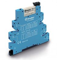 Интерфейсный модуль (сборка 34.51.7.005.0010 + 93.61.7.024), электромеханическое реле, серия MasterBASIC, 1CO 6A, контакты AgNi, питание 6В AC/DC, категория защиты IP20, винтовые клеммы | код 391100060060 | FINDER